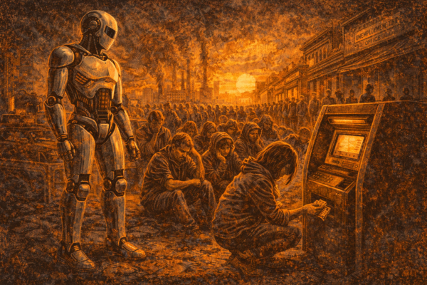 Une société où les humains ne travaillent plus mais doivent encore payer pour vivre est-elle une société viable ?