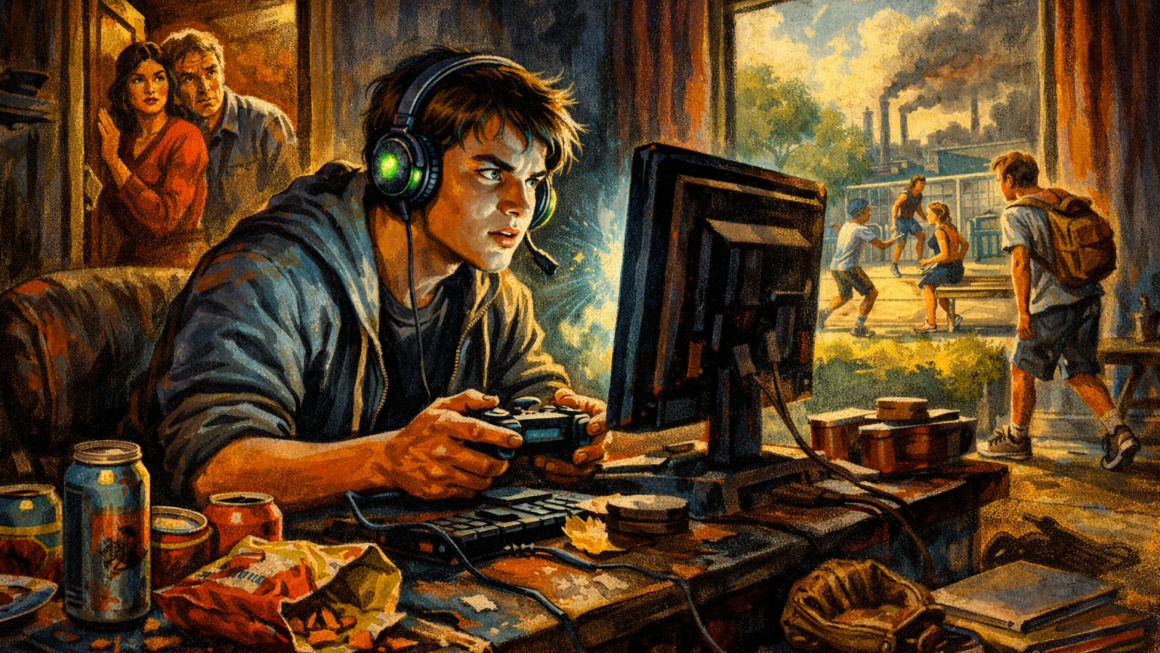 Addiction aux jeux vidéos chez les adolescents : avons-nous créé une génération incapable de supporter le réel ? 