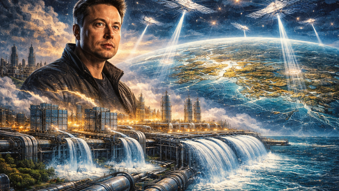 De l’énergie à l’eau : la prochaine révolution infrastructurelle d’Elon Musk ?