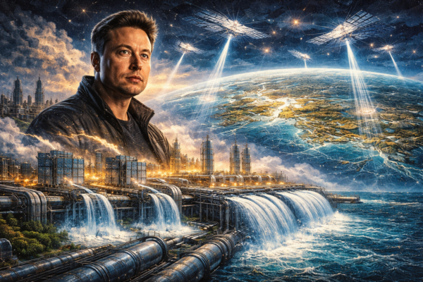 De l’énergie à l’eau : la prochaine révolution infrastructurelle d’Elon Musk ?