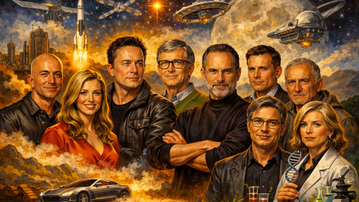 Les 9 visionnaires qui vont redéfinir la prochaine décennie…