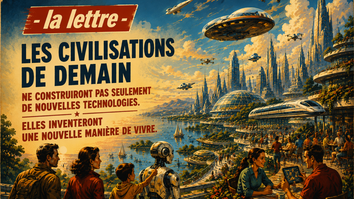 Les civilisations de demain ne construiront pas seulement de nouvelles technologies. Elles inventeront une nouvelle manière de vivre.