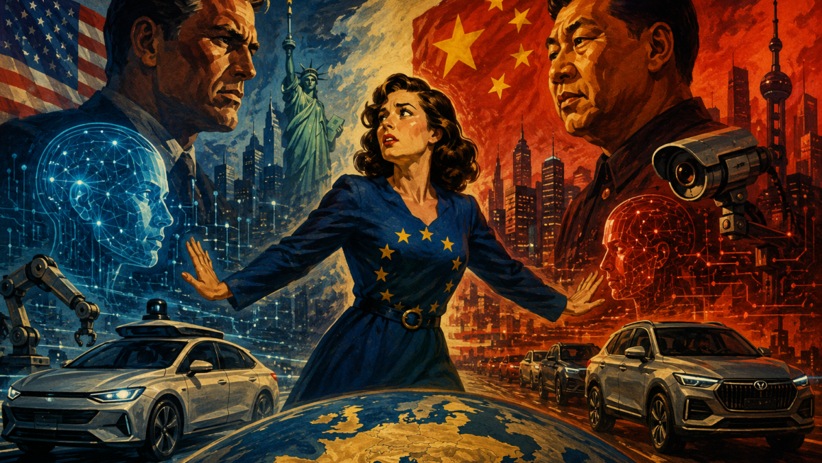 Intelligence Artificielle, l’UE prise entre deux feux !