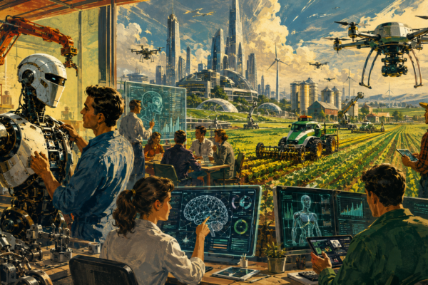 Certains métiers pourraient naître autour des technologies émergentes telles que l’IA, la robotique humanoïde et les technologies liées à l’agriculture…