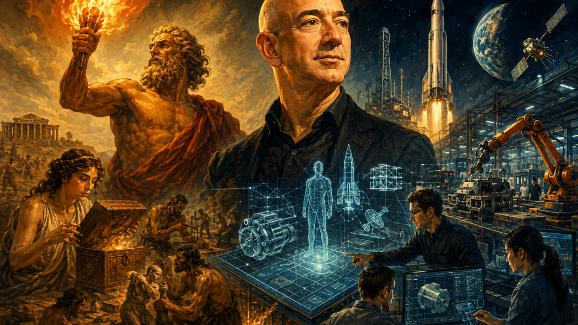 Project Prometheus : Jeff Bezos cherche-t-il à inventer l’ingénieur universel du XXIᵉ siècle ?
