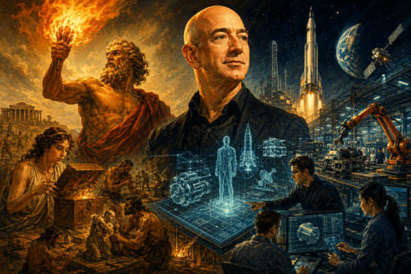 Project Prometheus : Jeff Bezos cherche-t-il à inventer l’ingénieur universel du XXIᵉ siècle ?