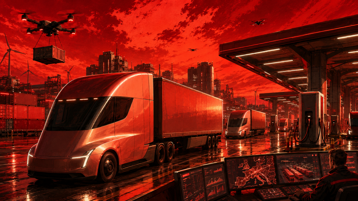 Le Tesla Semi arrive enfin en Europe, mais avec celui-ci arrive aussi tout un nouvel écosystème !