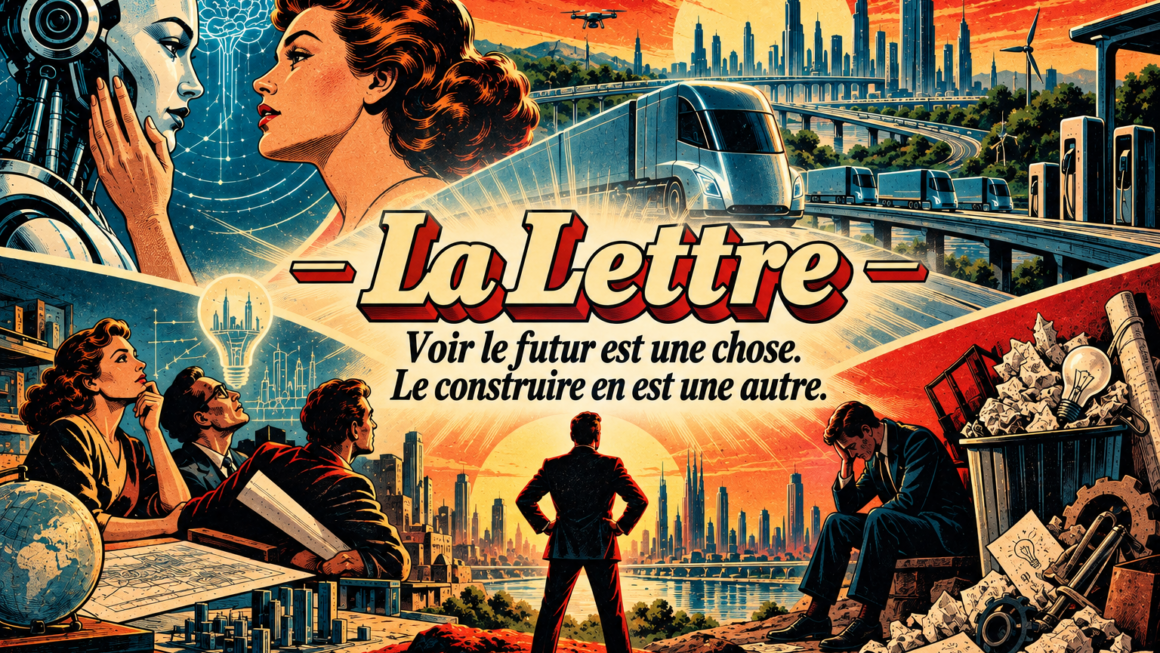 Voir le futur est une chose, mais le construire en est une autre !