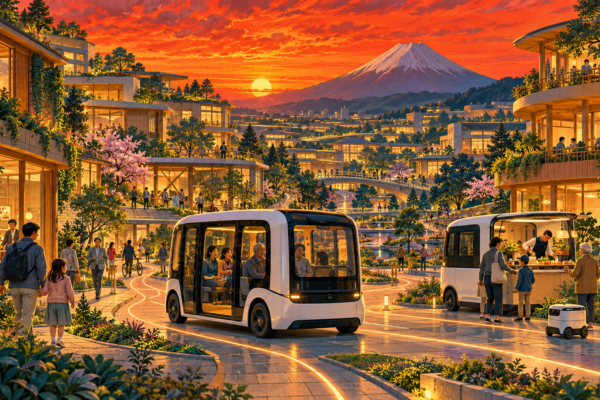 Toyota Woven City : Après avoir fabriqué nos voitures, les entreprises automobiles vont-elles concevoir nos nouvelles manières de vivre ?