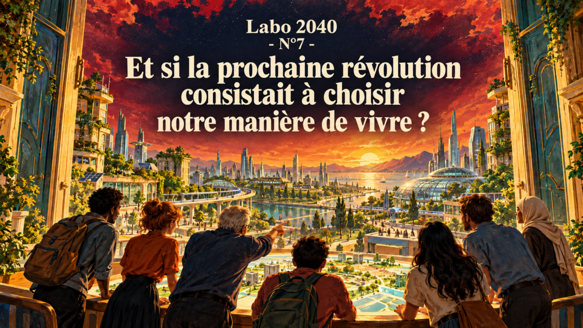 Et si la prochaine révolution consistait à choisir notre manière de vivre ?